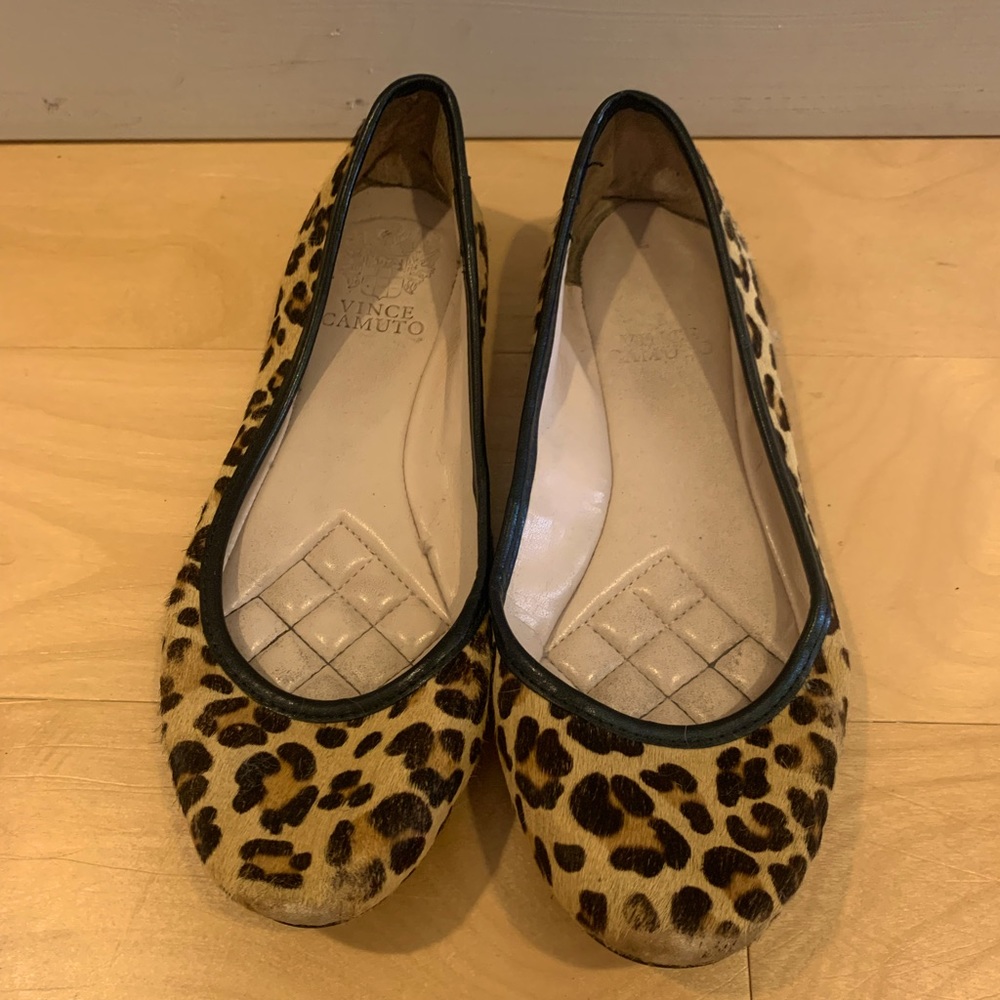 Cheetah Flats with Leather Lining